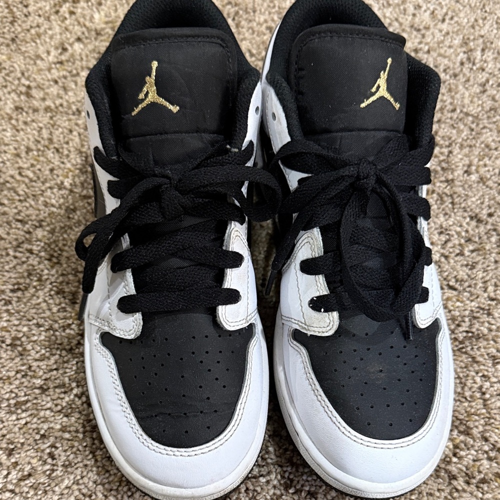 Kids Black and White Sneakers